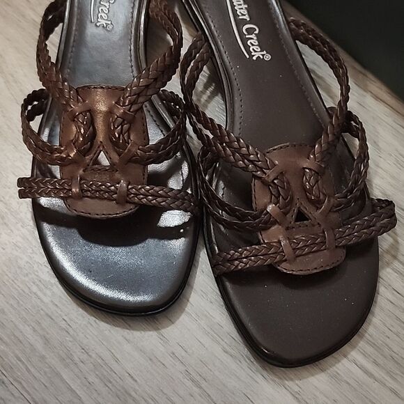 Coldwater Creek Knot Woven Sandals - Picture 3 of 6